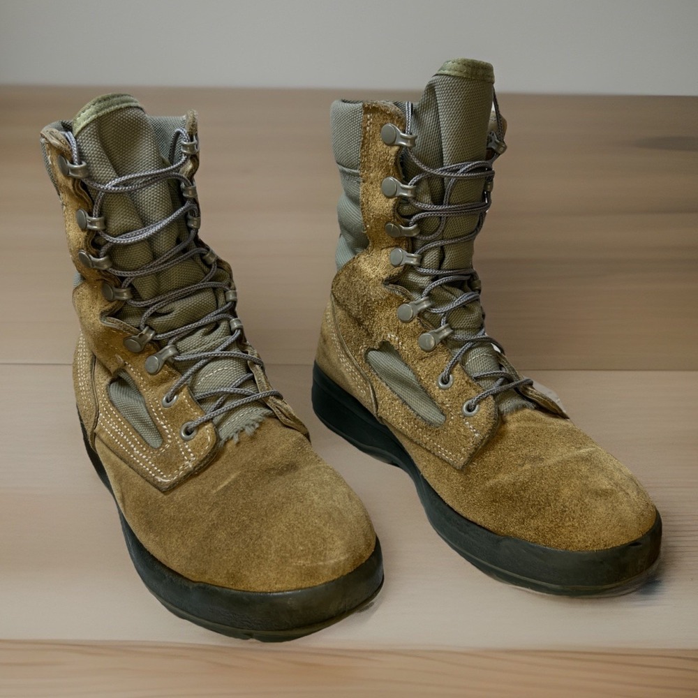 Belleville FAFTW 08 GTX Women's 8 Sage Combat Boots Vibram Sole USA Safe‑To‑Fly - Picture 1 of 8